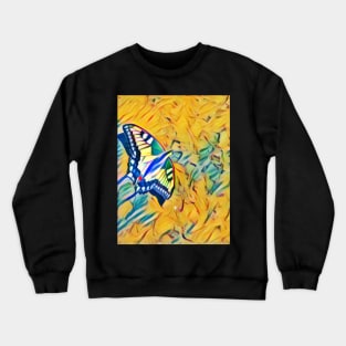 Sand Swallowtail Fantasy Crewneck Sweatshirt